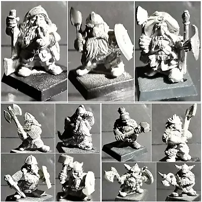 £15 • Buy Citadel Miniatures WFB : Dwarf Adventurers & Norse Dwarves [CHOOSE!] / GW 1985>